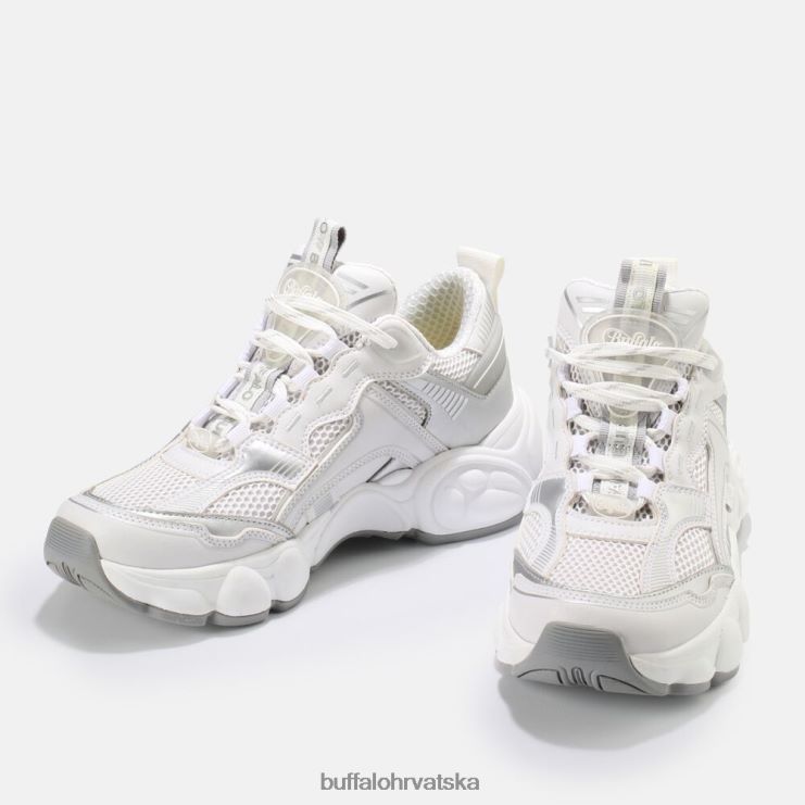 bijela sa srebrom Buffalo cld run jog tenisica vegan |tenisice TDD6T236